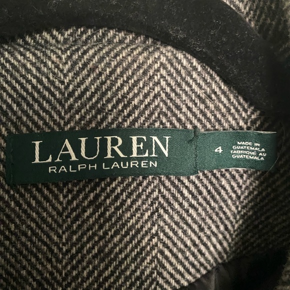 Like New Lauren Ralph Lauren Tweed Coat - Picture 3 of 4